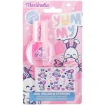 Martinelia Yummy Polish & Stickers sada pro děti 1 ks