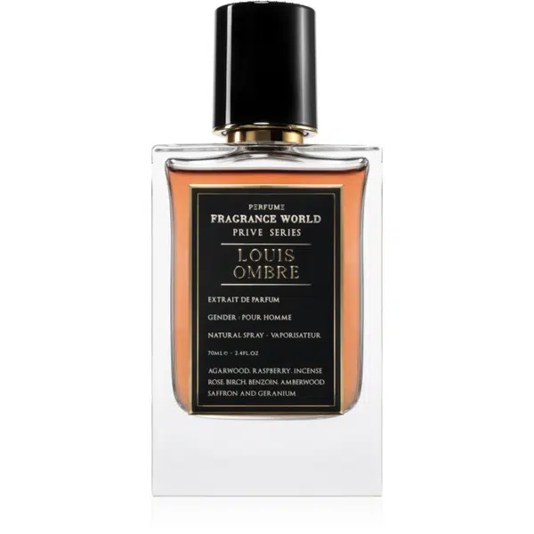 Fragrance World Prive Series Louis Ombre parfémovaná voda pro muže 80 ml