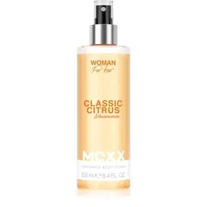 Mexx Woman Classic Citrus & Sandalwood New osvěžující tělový sprej pro ženy 250 ml