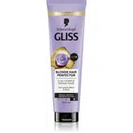 Schwarzkopf Gliss Blonde Hair Perfector regeneračná maska na vlasy pre zosvetlené alebo melírované vlasy 150 ml