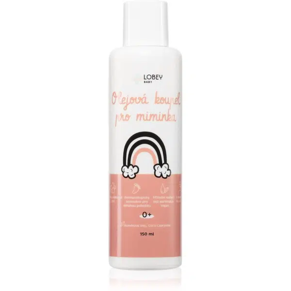 Lobey Baby Care detský olej do kúpeľa a na telo 150 ml