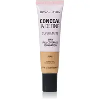 Revolution Conceal & Define zmatňujúci make-up odtieň F9.7W 23 ml