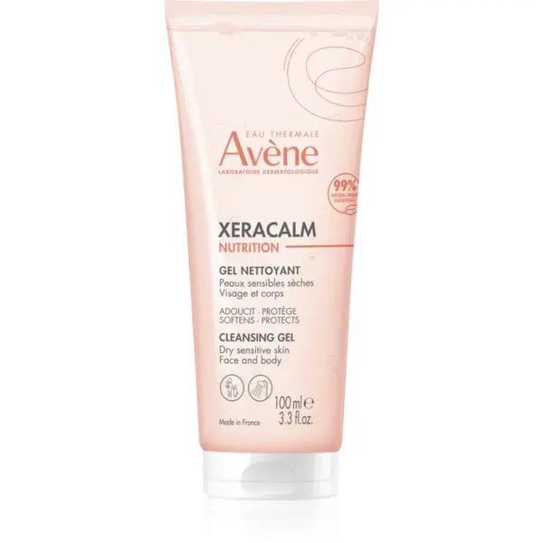 Avène XeraCalm Nutrition Cleansing Gel jemný umývací gél pre suchú a citlivú pokožku 100 ml