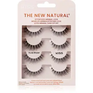 KISS The New Natural Effortless Minimal Look umelé mihalnice Nude Blazer 8 ks