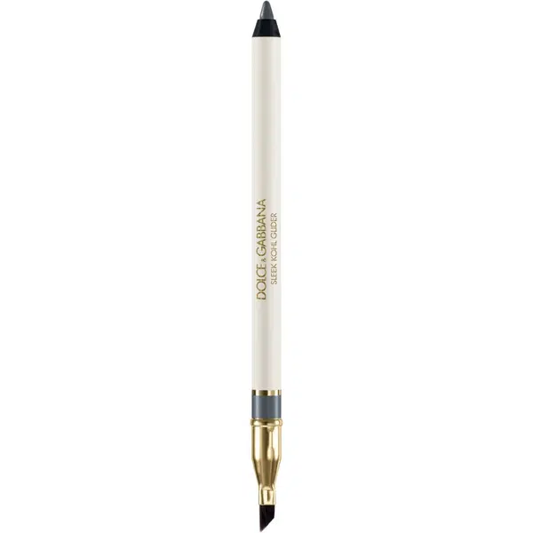 Dolce&Gabbana Classic Sleek Kohl Glider ceruzka na oči so štetčekom odtieň 06 Metallic Steel - Blue Toned Metallic Silver Grey 1.2 g