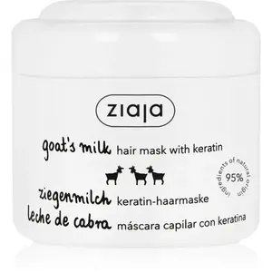 Ziaja Goat's Milk posilujúca maska pre suché a poškodené vlasy 200 ml