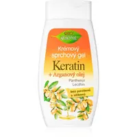Bione Cosmetics Keratin + Arganový olej sprchový gél s arganovým olejom 260 ml