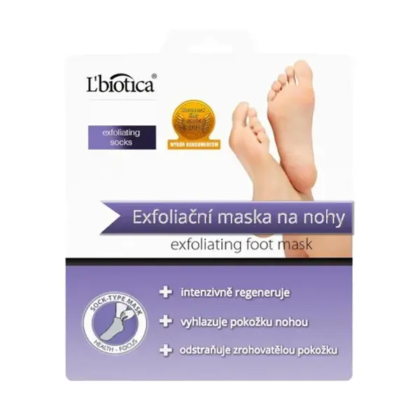 L'BIOTICA Maska na nohy