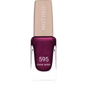 Notino Gel Effect Nail Polish lak na nechty s gélovým efektom 595 Dark Mind 10 ml