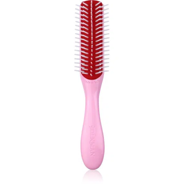 Denman Style D14 The Mini Curl Definer & Styler stylingový hrebeň na vlasy Pink Crush 1 ks