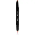 Bobbi Brown Long-Wear Dual-Ended Cream Shadow Stick očné tiene v ceruzke duo odtieň Heat Ray / Biscotti 1.6 g