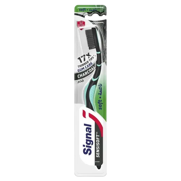 SIGNAL Sensisoft charcoal Zubná kefka