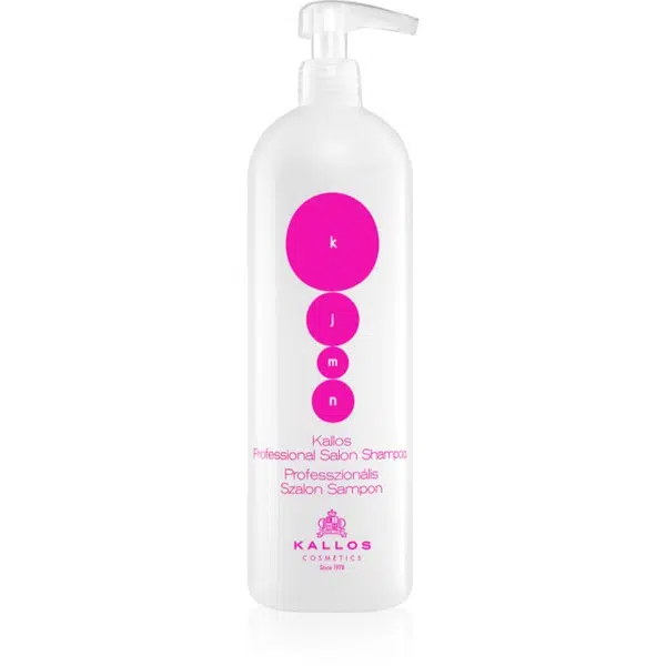 Kallos KJMN Professional Nourishing Shampoo vyživujúci šampón pre suché a poškodené vlasy 1000 ml