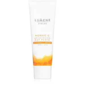 Lumene Nordic-C [VALO] Brightening Day Fluid minerálny opaľovací fluid na tvár SPF 30 50 ml