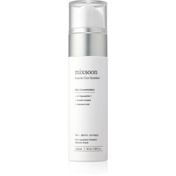 mixsoon Peptide Cica Hyalshot upokojujúce sérum na minimalizáciu pórov 50 ml