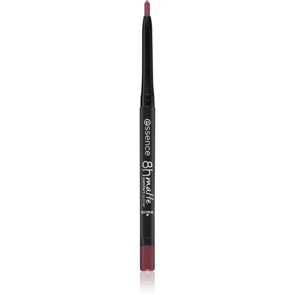 essence 8h Matte Comfort matná ceruzka na pery so strúhatkom odtieň 06 Cool Mauve 0,3 g
