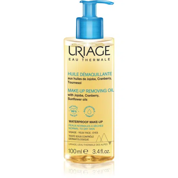 Uriage Hygiène Make-up Removing Oil čistiaci olej pre normálnu až suchú pleť 100 ml