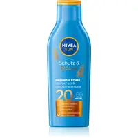 NIVEA SUN Protect & Bronze intenzívne mlieko na opaľovanie SPF 20 200 ml