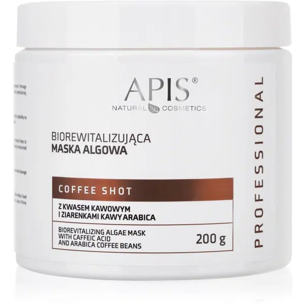 Apis Natural Cosmetics Coffee Shot revitalizačná maska s výťažkami z kávy 200 g