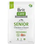 Brit Care Dog Sustainable Senior Chicken & Insect 3 kg | Granule pre psov