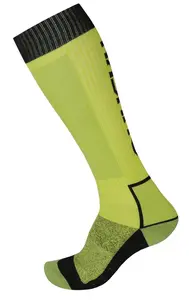 Husky  Snow Wool zelená/čierna, L(41-44) Ponožky