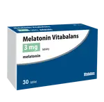 VITABALANS Melatonin 3 mg 30 tabliet