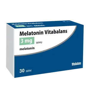VITABALANS Melatonin 3 mg 30 tabliet
