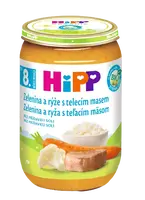 HIPP BIO Zelenina a ryža s teľacím mäsom 220 g
