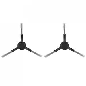 Bočné kefy pre Xiaomi Mi Robot Mop Pro - čierne 2 ks - neoriginálne