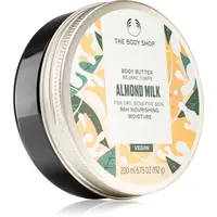 The Body Shop Almond Milk Body Butter výživné telové maslo pre suchú a citlivú pokožku 200 ml