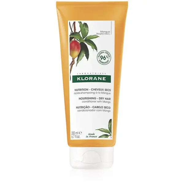 Klorane Mango Nourishing Conditioner Dry Hair vyživujúci balzám pre suché vlasy 200 ml