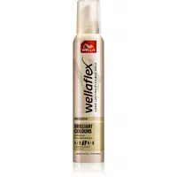 Wella Wellaflex Brilliant Color penové tužidlo stredné spevnenie 200 ml