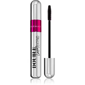 Farmasi Double Lash Extend riasenka pre predĺženie, natočenie a objem odtieň Black 12 ml