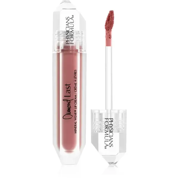 Physicians Formula Mineral Wear® Diamond Last krémový lesk na pery odtieň Rose Quartz 4.8 ml