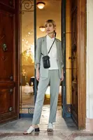 Marisse Women's Trousers L-Sp-4635 Olive