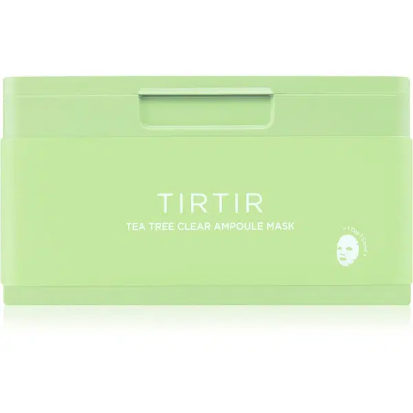 TIRTIR Ampoule Mask Tea Tree Clear upokojujúca plátienková maska pre problematickú pleť 30 ks