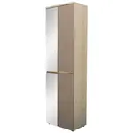 Voleo SKŘÍŇ NA ODĚV, šedohnědá, barvy dubu, 55/192/38 cm