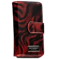 Dámská kožená peněženka červená - Peterson Kornelie