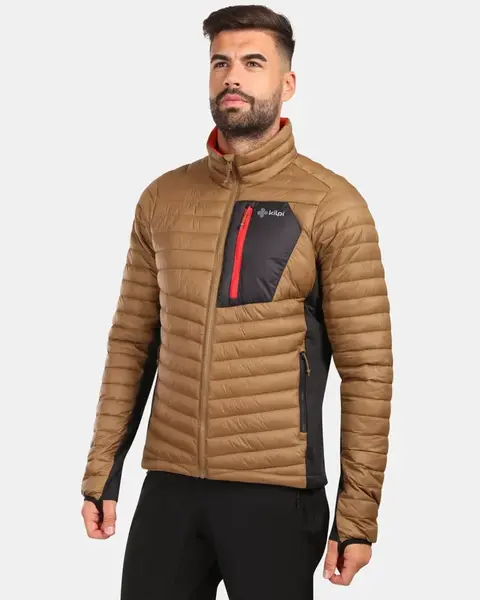 Pánská outdoorová bunda kilpi actis-m hnědá xl