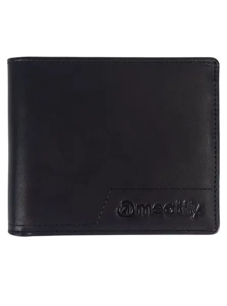 Meatfly kožená peněženka Eliot Premium Black | Černá | Velikost One Size