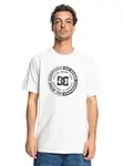 Dc shoes pánské tričko DC Corpo Hss Snow Heather | Bílá | Velikost XL