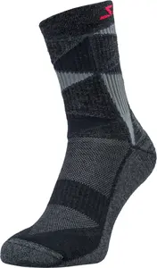 Unisex zateplené ponožky silvini vallonga černá 34-35