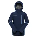 Dětská bunda s ptx mebránou alpine pro zarro 3 modrá 140-146