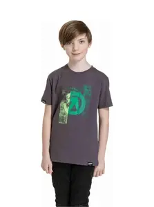 Meatfly dětské tričko Artee Mystic Grey | Šedá | Velikost 158 | 100% bavlna