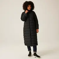 Dámský dlouhý prošívaný kabát regatta elender černá 36