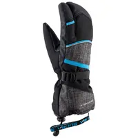 Pánské freeridové rukavice viking soren černá/ modrá 10