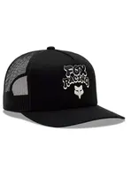 Fox kšiltovka Racewear Mesh Trucker Black | Černá | Velikost One Size