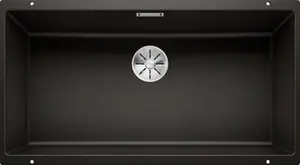 Blanco Subline 800 - Silgranitový dřez, 83x46 cm, černá 526005