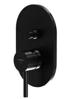 Steinberg 100 - Baterie pod omítku pro 2 spotřebiče, matná černá 100 2103 3 S