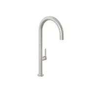 Kludi Aurea - Dřezová baterie, kartáčovaný nikl 55803N575